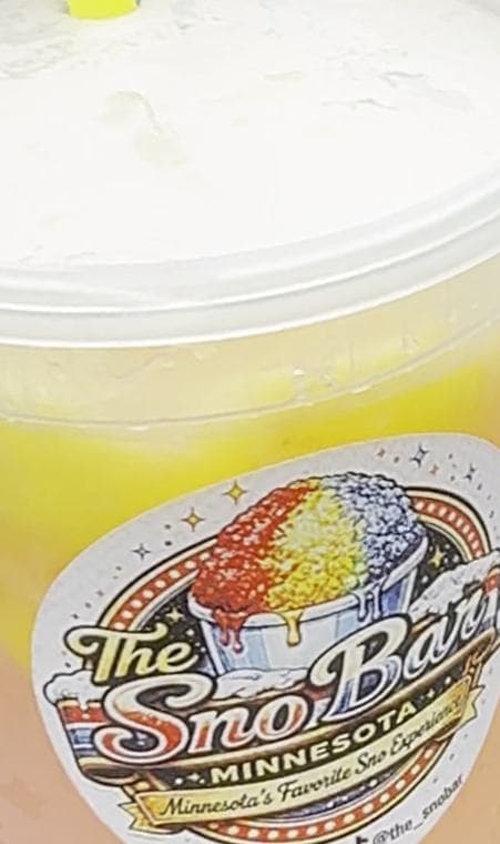 Peach mango frozen lemonade